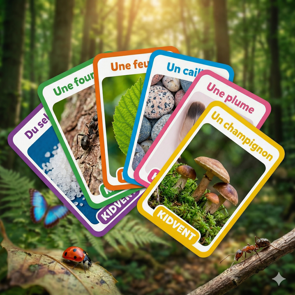 Kidvent Explorer Card Game