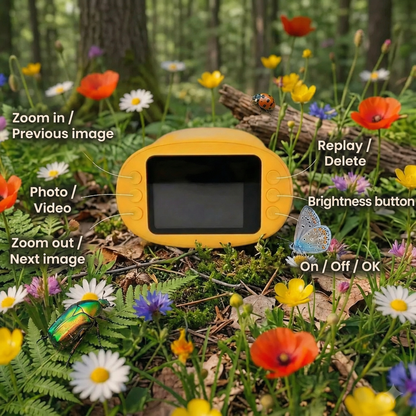 Kidvent microscope buttons